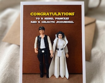 Felicitaciones Princesa Rebelde y Canalla Tarjeta de felicitación Regalo de cumpleaños San Valentín para esposo Esposa Amigos Tarjetas de aniversario Tarjeta de Navidad