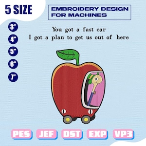 Richard Scarry Lowly Worm, Apple Car Driving Design, Borduurwerk Busytown-cadeau