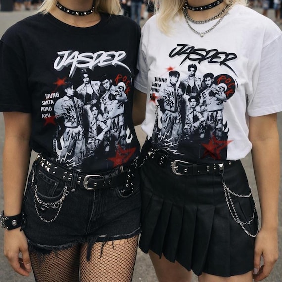 Jas.per inspired Unisex black and white  T-shirt | thai bl fanmade merch