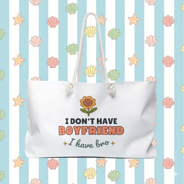 Funny Dungjang Weekender Bag: Thai BL Fanmade Merch