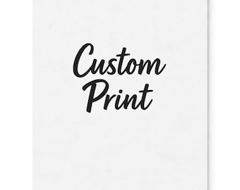 Lámina decorativa personalizada de inspiración irlandesa dibujada a mano / Decoración personalizada para el hogar y la oficina