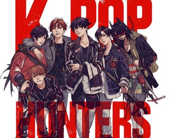 Kpop Demon Hunters PNG: Saja boys High-Resolution Transparent Background (300 DPI) | Digital Download