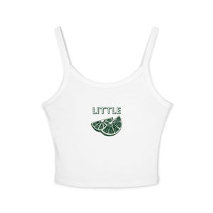 Big Little Reveal Tank Tops // White Tank with Limes // Sorority Family Trendy Matching
