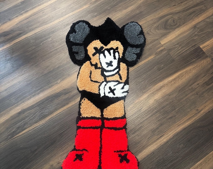 Astroy Boy Rug Astro Boy X Kaws Rug - Etsy
