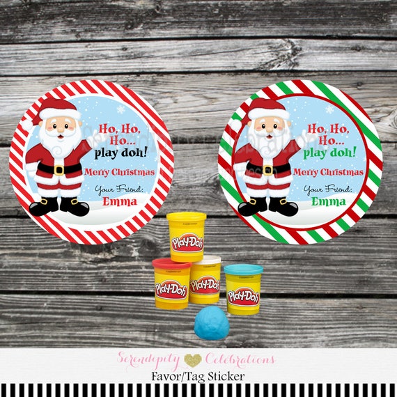 christmas play doh