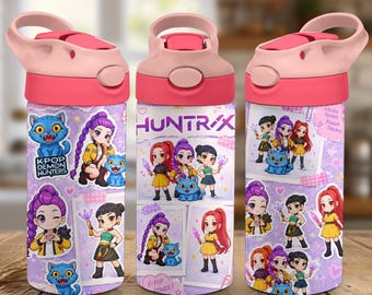 Bicchiere termico 2 in 1 Huntrix Kids da 355 ml (12 oz)