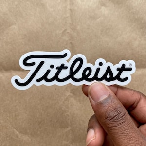 Titleist Golf Logo Number One Ball In Golf Kiss Cut Sticker Waterproof Vinyl Decal Laptop Water Bottle Car Bumper Gift