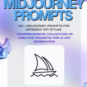 100+ MidJourney Prompts PDF | AI Art Styles, Digital Download, Prompt Pack for Artists, Designers & Creators