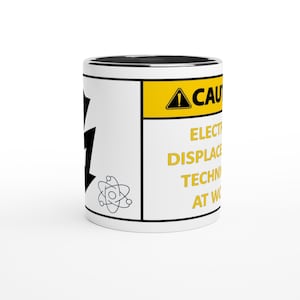 White 11oz Ceramic Mug with Color Inside