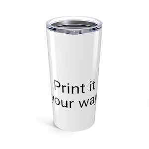 Customizable 20oz Tumbler - Personalized Coffee Cup, Travel Mug for Gifts, Unique Tumblers for Any Occasion