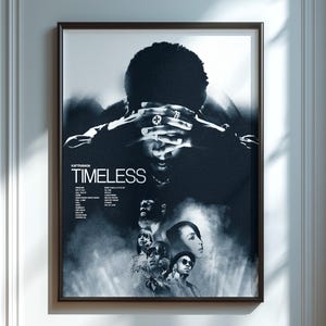 Póster de inspiración atemporal / Impresión artística de música house