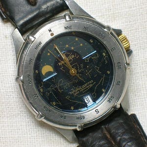 Krieger Swiss Lunar Chronometer, Rare Blue Celestial Dial