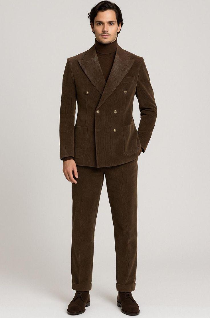 Hevo - Man - Brown - Suit