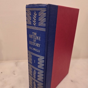Vintage 1949 HG Wells The Outline of History Volume 1