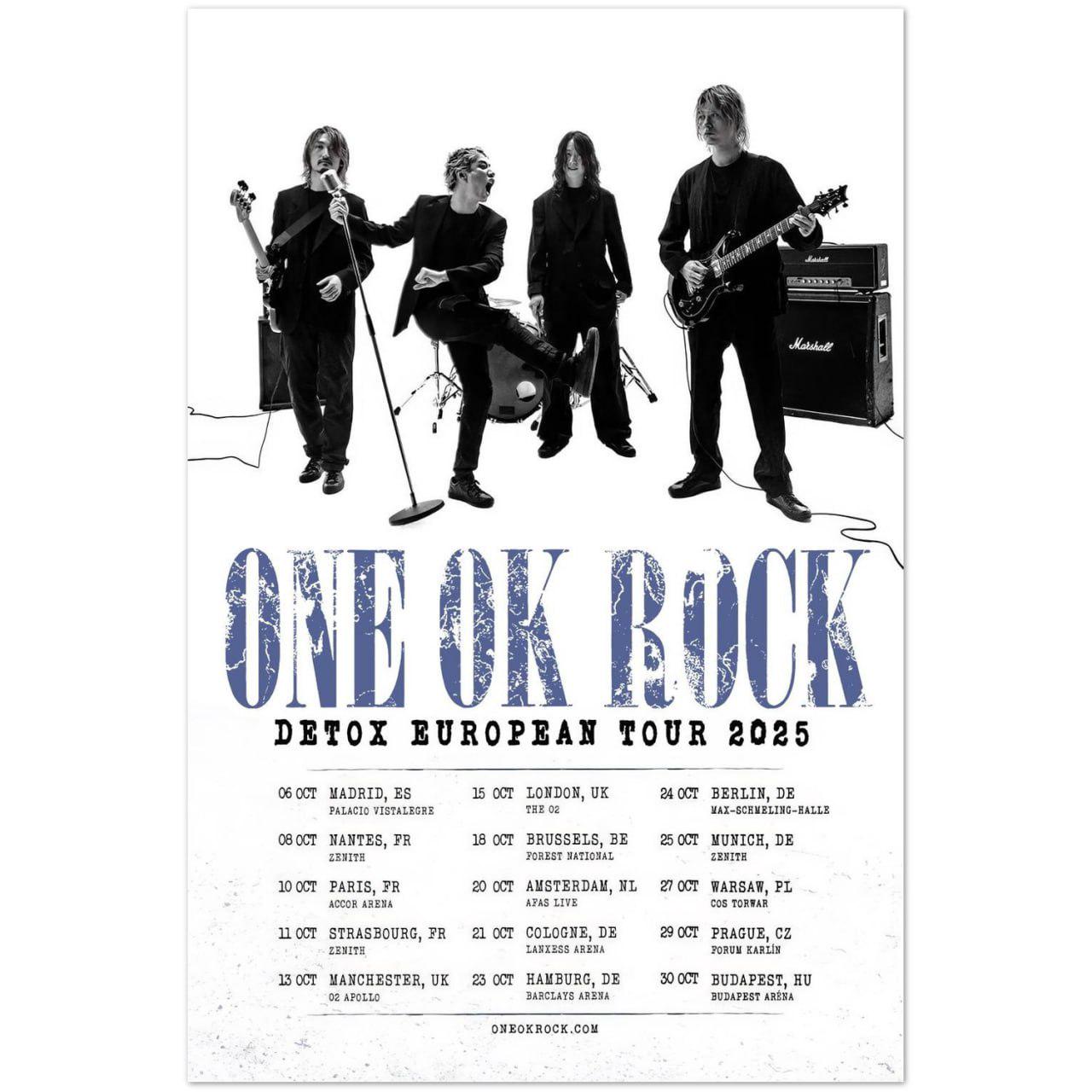 Concert Poster 【one ok rock poster】One OK Rock' Poster, picture