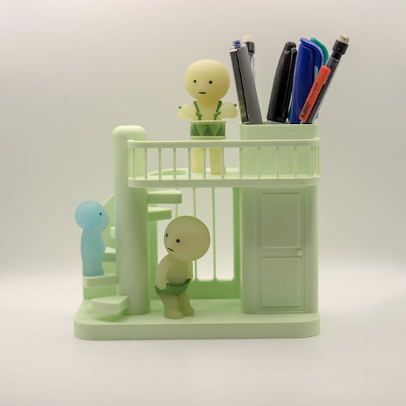 Smiski and Sonny Angel Pencil Cup Display Shelf