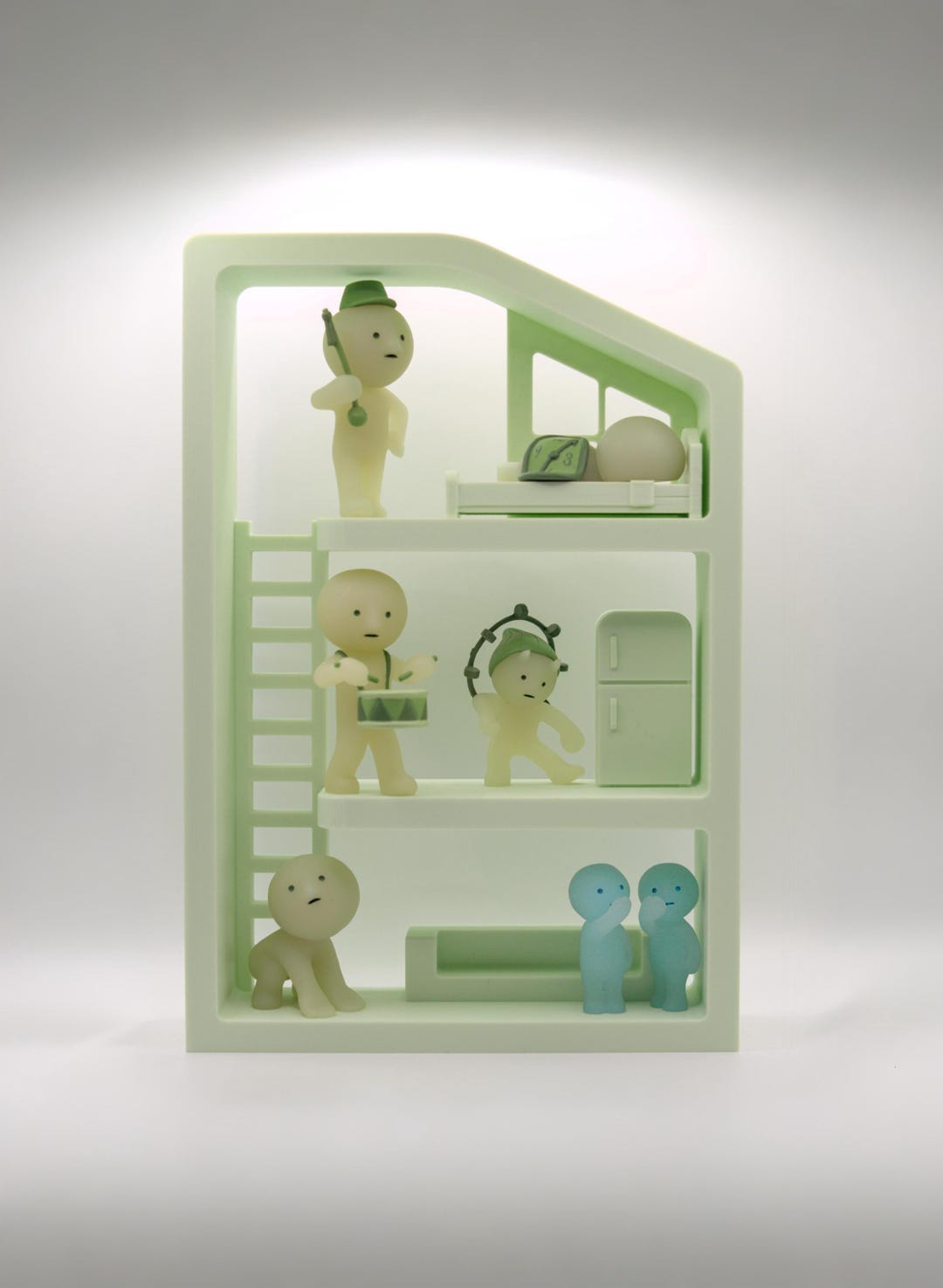 Smiski House Display Shelf With Bed - Etsy Canada