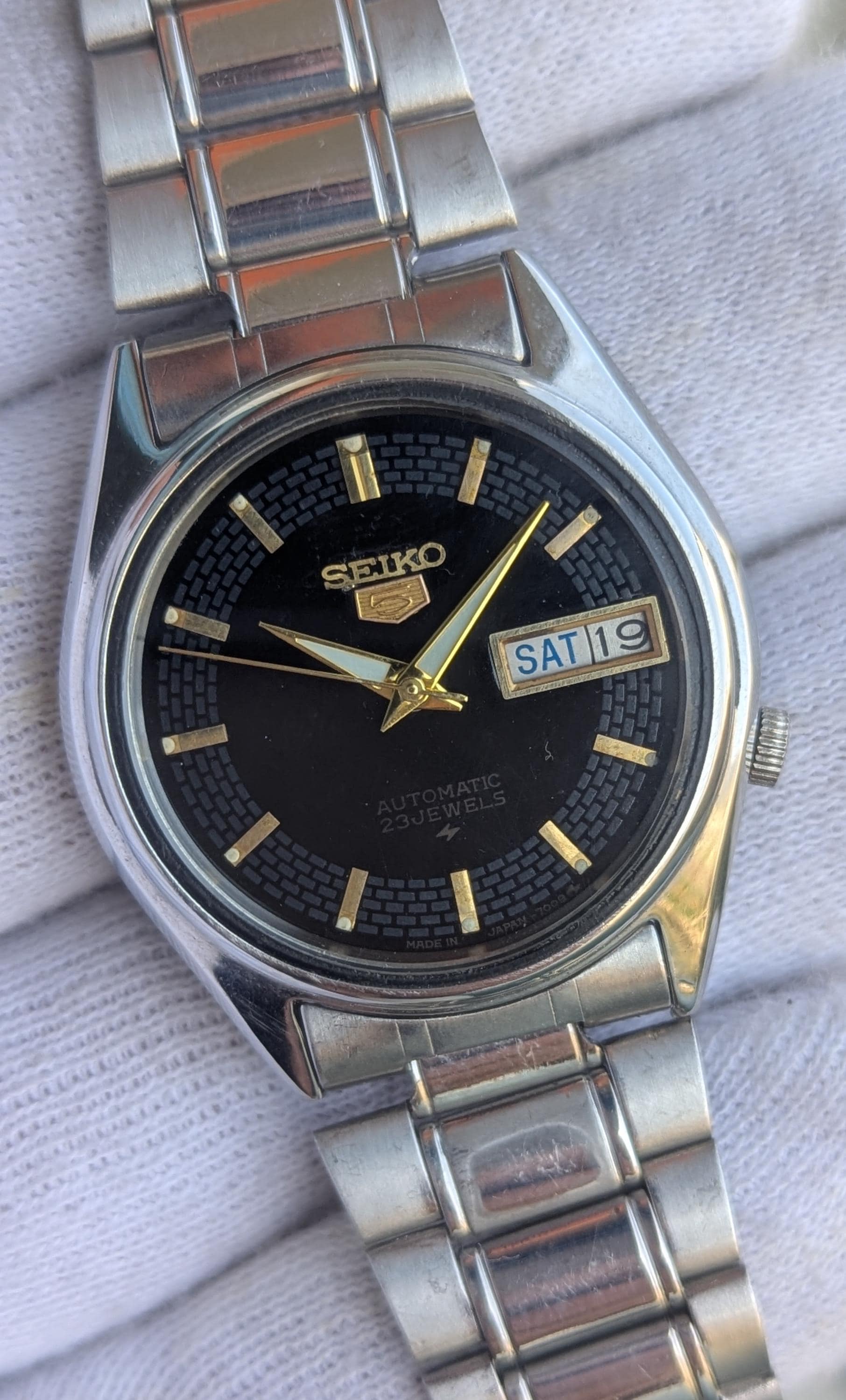 SEIKO セイコー　21石　JEWELS メンズ　自動巻 SEIKO（セイコー） × Kawasaki Ninja ZX-10R 自動巻き 腕時計 自動巻