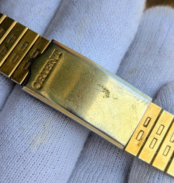 ORIENT Crystal Automatic Rectangular Watch Ladies… - image 4