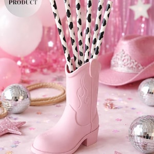 Cowboy Boot STL-fil, ornament och skrivbordshållare, festdekor