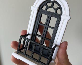 Diorama de mini balcón de 3 m, archivos STLF, descarga digital