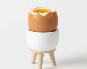 Soft Boiled Egg Cup STL File, Egg Stand, Kitchen Breakfast Decor