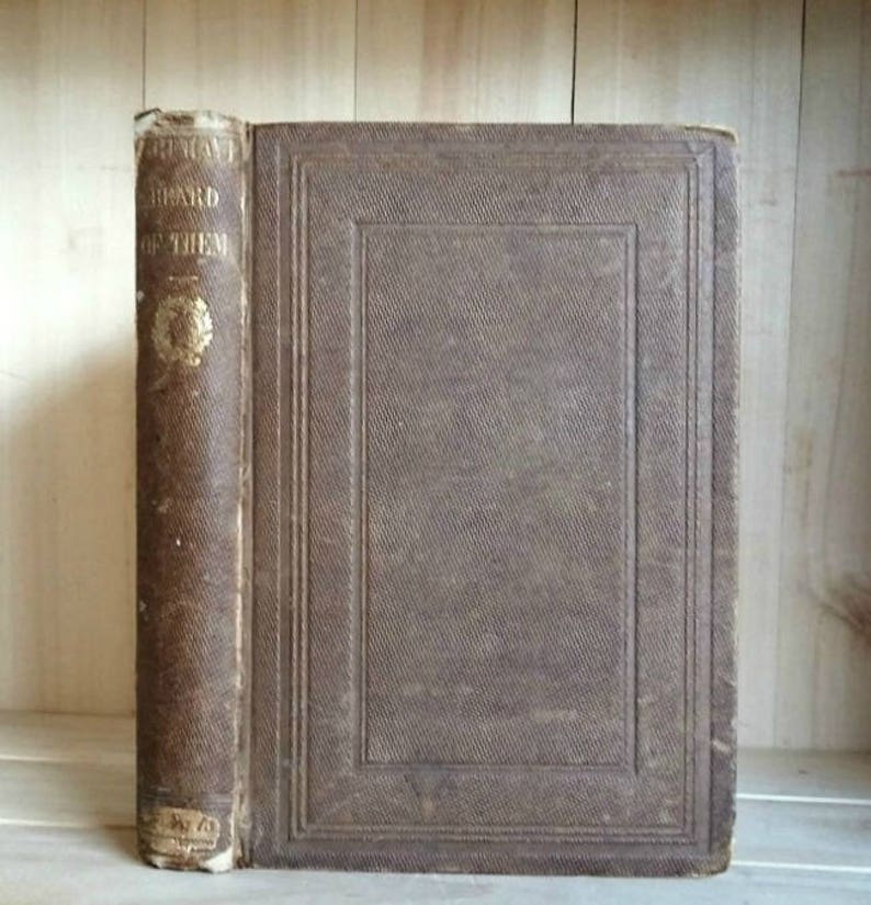 Antique Book 1854 You Have Heard of Them by Q Biographies of Famous People Mendelssohn Thomas Hood Lady Bulwer Mrs Trollope Annotated image 1