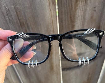 Gafas perforadas que bloquean la luz azul con perforaciones