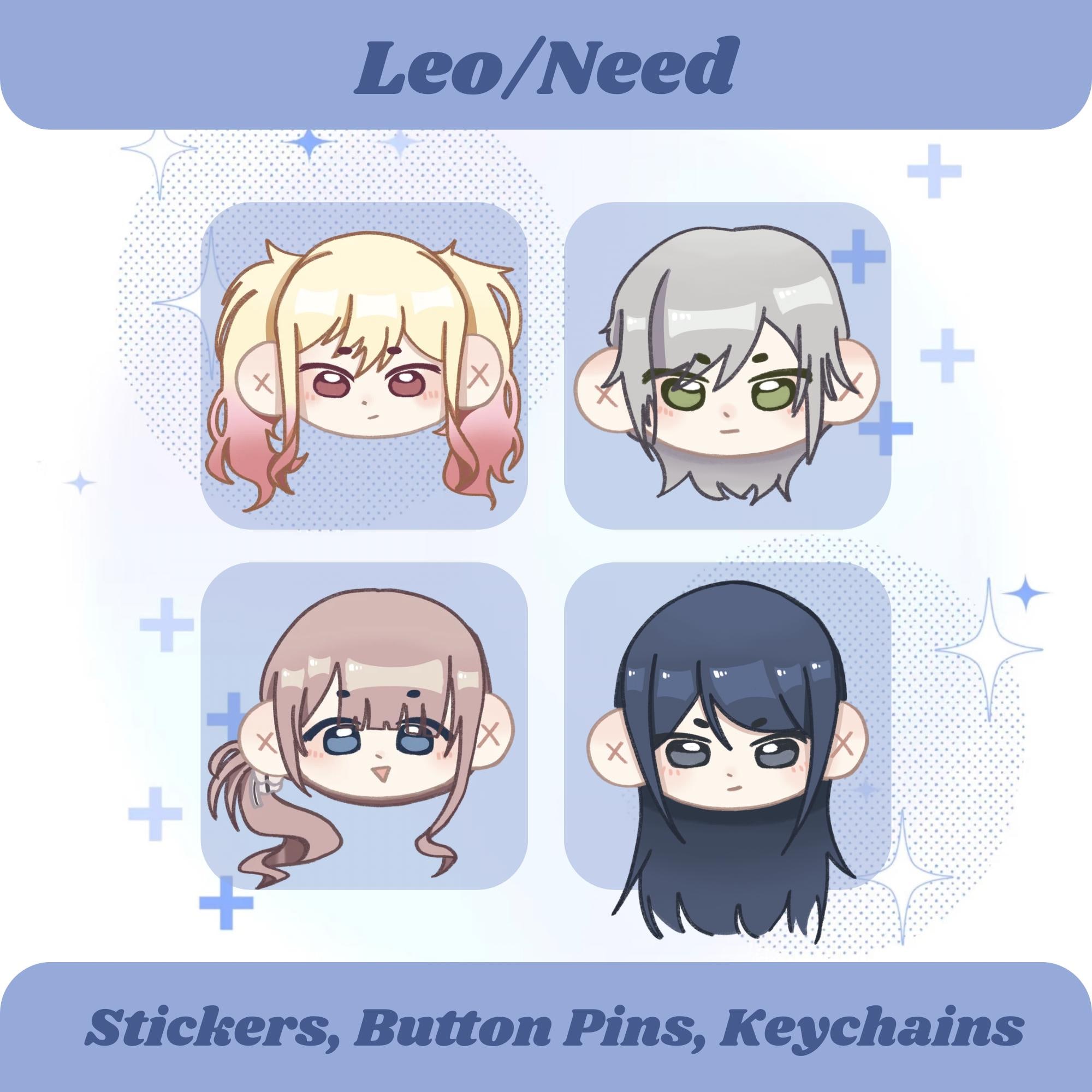 Leo Need Keychain - Etsy