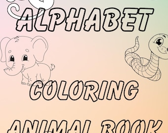 Dibujos para colorear imprimibles para niños – Divertidas hojas de actividades digitales – Arte para niños pequeños y preescolares – Descarga instantánea para aprender o jugar