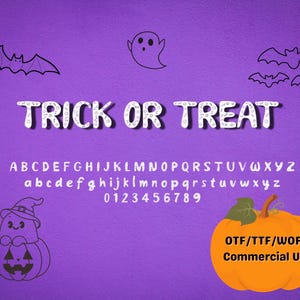 Halloween Bones Doodle Font — Spooky Skeleton Display (OTF/TTF/WOFF)