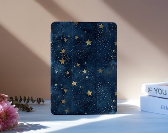 Starry Sky iPad Case With Pencil Slot For iPad 11/10 A16 10.9", 2025 iPad Air 7/6/5 Gen, Pro 11" 12.9", Mini 6/7, All New iPad Cover, M2 M4