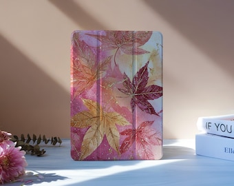 Maple Leaf iPad Case With Pencil Slot For iPad 11/10/9, iPad Pro 11"12.9", iPad Air 7/6 11"13", iPad Pro 12.9"11"2024, iPad Mini 6/7, M4,M2