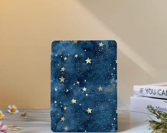 Starry Sky Kindle Hülle mit Handschlaufe für Paperwhite 12th 7'' 11th 6.8, Kindle 2024 Colorsoft, Kindle 12th/11th/10th, Kobo Clara Hülle