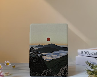 Mountain View Kindle Case with Hand Strap Cover for Paperwhite 12th 7" 11th 6.8",Kindle 2024 Colorsoft,Kindle 12th/11th/10th,Kobo Clara Case