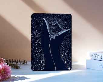 Blue Ocean iPad Case With Pencil Slot For iPad 11/10/9, iPad Pro 11"12.9", iPad Air 7/6 11"13", iPad Pro 12.9"11"2024, iPad Mini 6/7, M4 M2