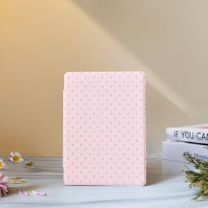 Bonita funda rosa para Kindle con correa para Paperwhite 12.º, 7.º, 11.º y 6.8&quot;, Kindle 2024 Colorsoft, Kindle 12.º, 11.º y 10.º, funda personalizada para Kobo Clara.