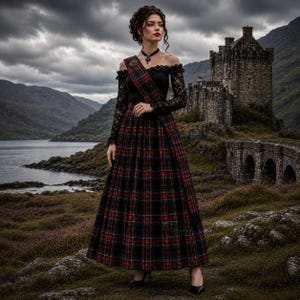 Evening Dresses in Tartan - Etsy
