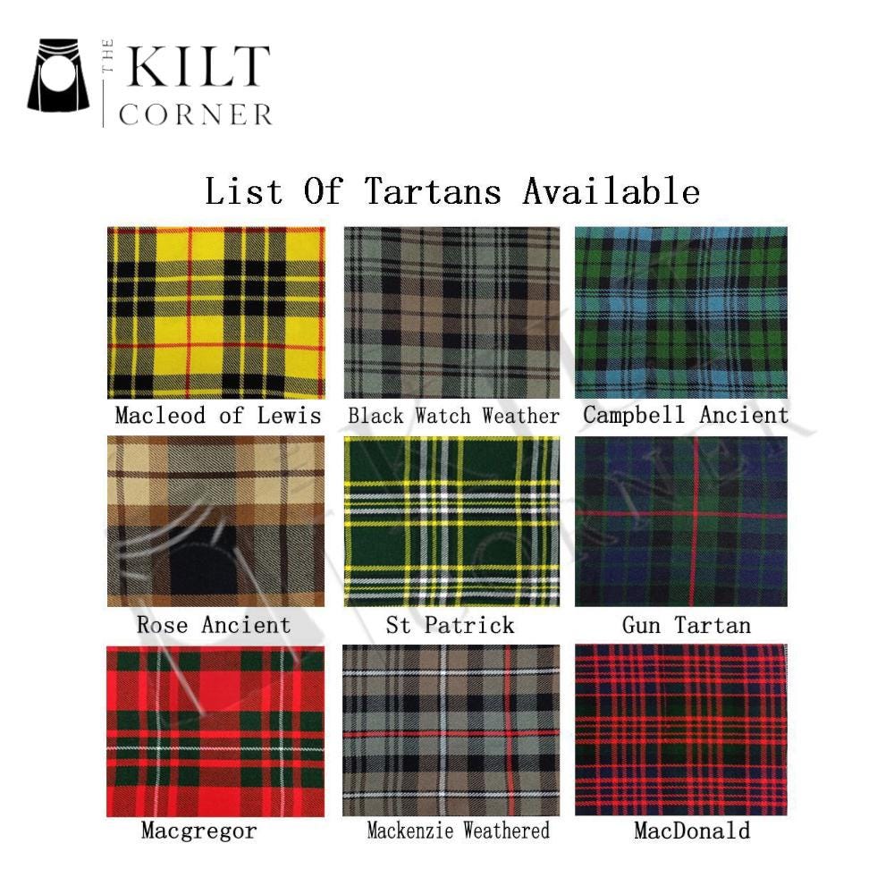 Scottish Plaid Tartan Wool Fabric Sold by Yards - 54" Width Acrylic ...