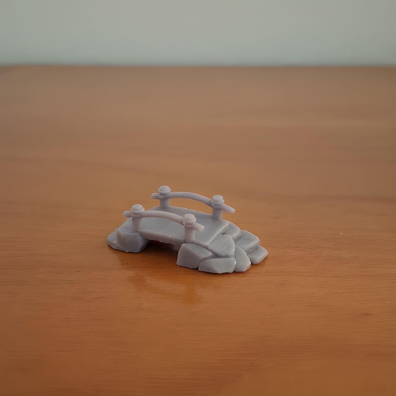 Pacote de Terreno para Jogos de Mesa | Cenários Impressos em 3D para Jogos de Guerra | Edifícios, Adereços e Árvores (32 mm) imagem 3