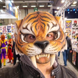 Custom 3D Printed Mask Commission | Wearable Cosplay Helmet Prop