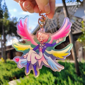 Lucifer Pride Acrylic Keychain