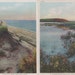Set of Two, Vertical, Nantucket Post Cards, H. Marshall Gardiner.