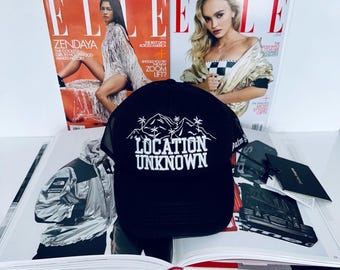 PALM ANGELS 'Location Unknown' Trucker Hat