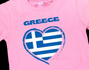 Greek Flag T-Shirt – Show Your Hellenic Pride, 100%cotton, made in Britain