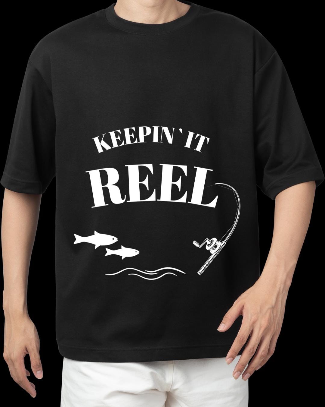 Keepin It Reel Fishing T-shirt - Etsy