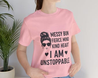 Fearless dames-T-shirt: verjaardagscadeau, vrouwendag-T-shirt