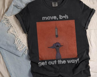 Camiseta con gato gritando gracioso, Camiseta "Muévete, perra, quítate del camino" 1973, Camiseta con meme de gato cantando, Camiseta con humor de música rap