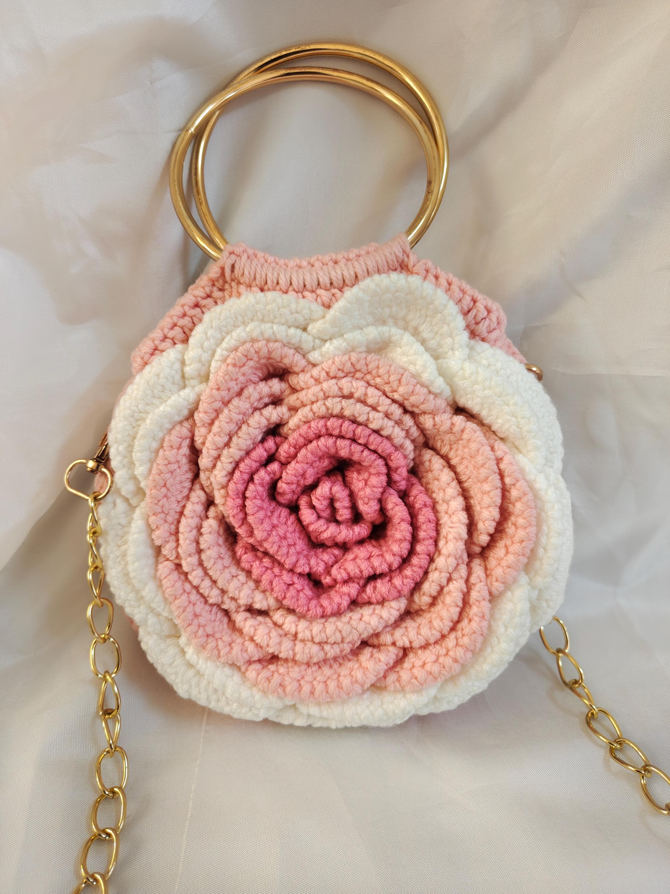 Rose Shaped Handbag - Etsy Canada