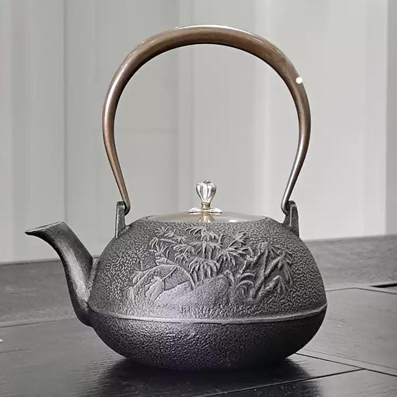 Japanese Tetsubin Bamboo - Etsy